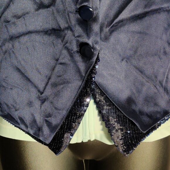 📏Emporio Armani 100% Silk Waistcoat - Picture 2 of 8